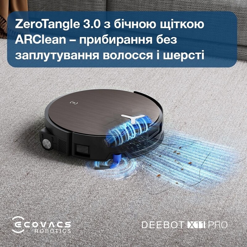 Робот-пилосос Ecovacs Deebot X11 Pro Omni (DEX99-1 Black)