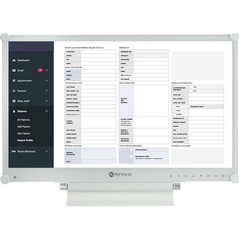 Монитор Neovo 23.8" MX-2402 VA White