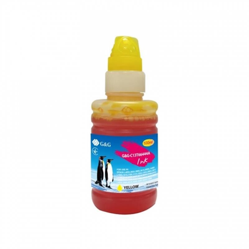 Чорнило G&G Epson L100/L200 (Yellow) (G&G-C13T66444A) (T6644) 100мл
