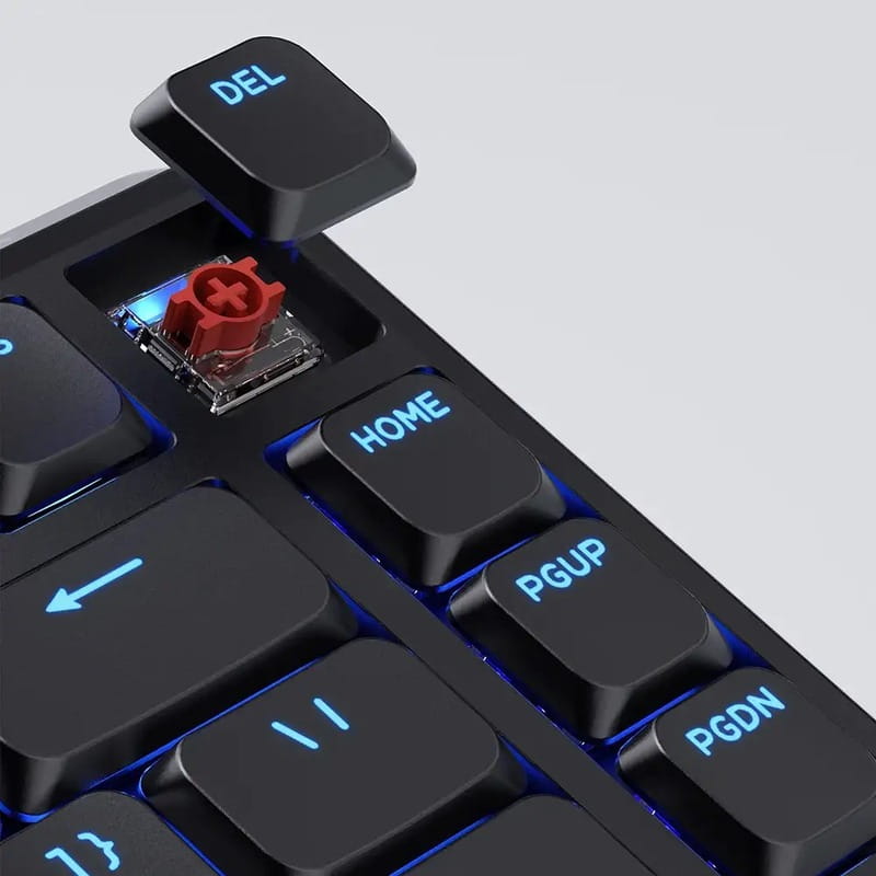 Клавиатура беспроводная Keychron J1, K Pro Red, Hot-Swap, RGB Black (J1-H1-UA)