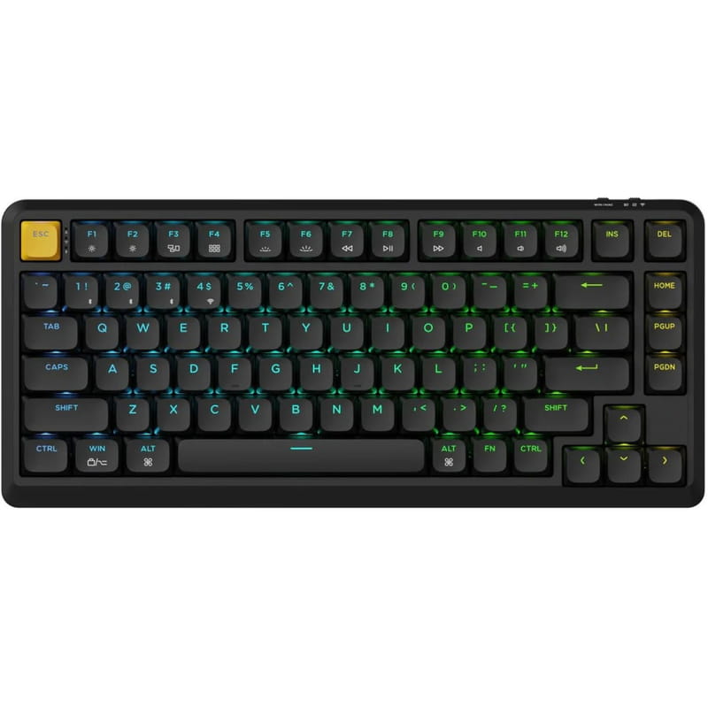 Клавиатура беспроводная Keychron J1, K Pro Red, Hot-Swap, RGB Black (J1-H1-UA)