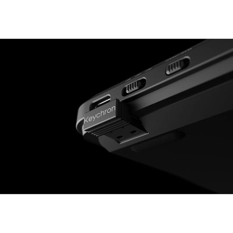 Клавиатура беспроводная Keychron J1, K Pro Red, Hot-Swap, RGB Black (J1-H1-UA)