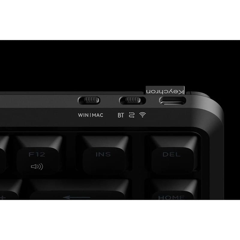 Клавиатура беспроводная Keychron J1, K Pro Red, Hot-Swap, RGB Black (J1-H1-UA)