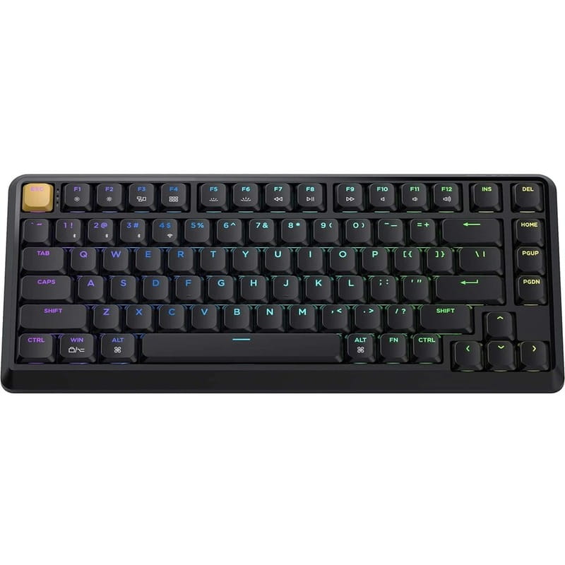 Клавиатура беспроводная Keychron J1, K Pro Red, Hot-Swap, RGB Black (J1-H1-UA)