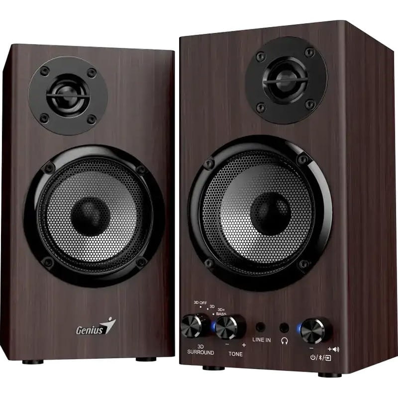 Акустична система Genius SP-HF520BT Dark Brown (31730054401)