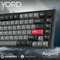 Фото - Клавіатура бездротова GamePro Asgard Yord Keychron Super Red Switch Black (MK266BK) | click.ua