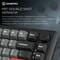 Фото - Клавіатура бездротова GamePro Asgard Yord Keychron Super Red Switch Black (MK266BK) | click.ua