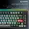Фото - Клавіатура бездротова GamePro Asgard Yord Keychron Super Red Switch Black (MK266BK) | click.ua