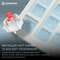 Фото - Клавіатура бездротова GamePro Asgard Yord Keychron Super Red Switch White (MK266WH) | click.ua