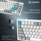 Фото - Клавіатура бездротова GamePro Asgard Yord Keychron Super Red Switch White (MK266WH) | click.ua