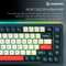 Фото - Клавіатура бездротова GamePro Asgard Yord Keychron Super Red Switch Blue (MK266BL) | click.ua