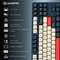 Фото - Клавіатура бездротова GamePro Asgard Ragnar Keychron Super Red Switch Blue (MK285BL) | click.ua