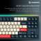 Фото - Клавіатура бездротова GamePro Asgard Ragnar Keychron Super Red Switch Blue (MK285BL) | click.ua