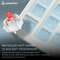 Фото - Клавіатура бездротова GamePro Asgard Ragnar Keychron Super Red Switch White (MK285WH) | click.ua