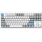 Фото - Клавіатура бездротова GamePro Asgard Ragnar Keychron Super Red Switch White (MK285WH) | click.ua