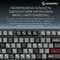 Фото - Клавіатура бездротова GamePro Asgard Ragnar Keychron Super Red Switch Black (MK285BK) | click.ua