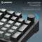 Фото - Клавиатура беспроводная GamePro Asgard Drakkar Keychron Super Red Switch Black (MK305BK) | click.ua