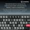 Фото - Клавиатура беспроводная GamePro Asgard Drakkar Keychron Super Red Switch Black (MK305BK) | click.ua