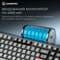 Фото - Клавиатура беспроводная GamePro Asgard Drakkar Keychron Super Red Switch Black (MK305BK) | click.ua