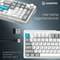 Фото - Клавіатура бездротова GamePro Asgard Drakkar Keychron Super Red Switch White (MK305WH) | click.ua
