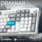 Фото - Клавіатура бездротова GamePro Asgard Drakkar Keychron Super Red Switch White (MK305WH) | click.ua