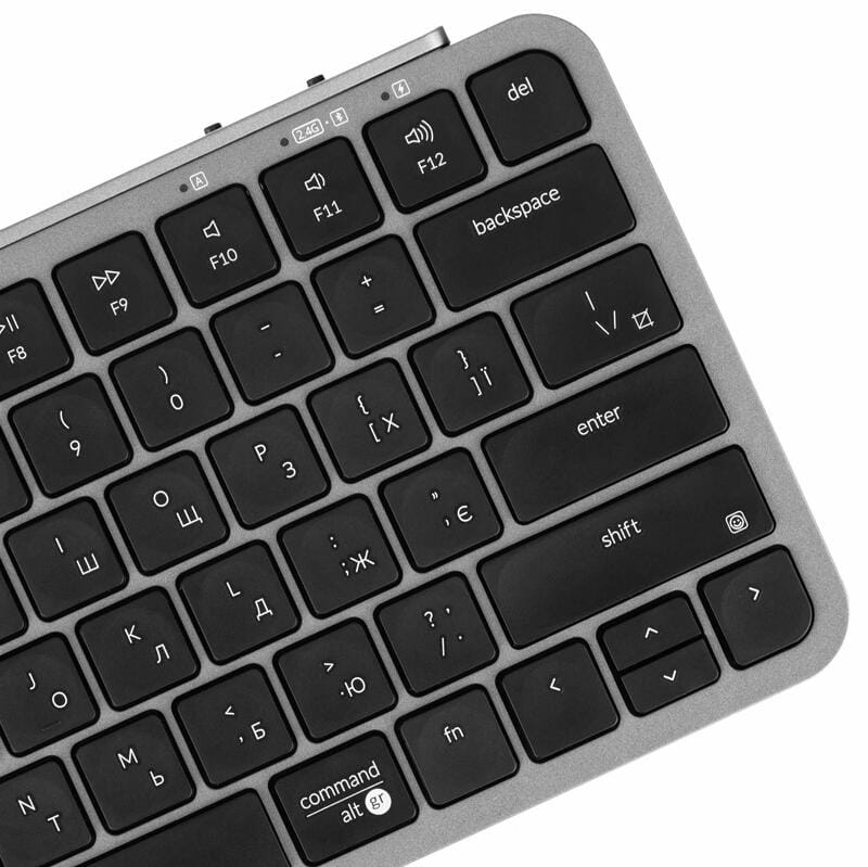 Клавіатура бездротова Keychron B1 Pro Space Gray (B1P-K1-UA)