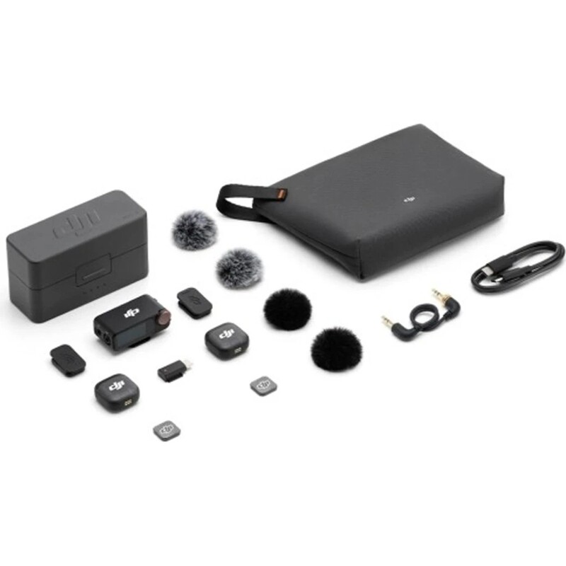 Мікрофонна радіосистема DJI Mic 3 (2 TX + 1 RX + Charging Case) (CP.RN.00000480.01)