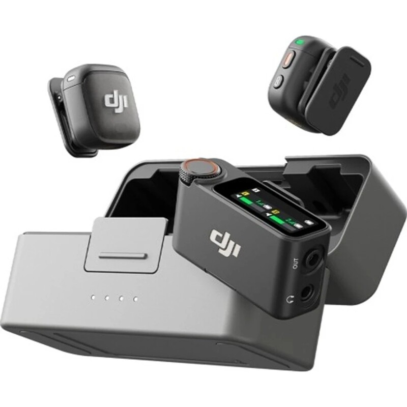 Мікрофонна радіосистема DJI Mic 3 (2 TX + 1 RX + Charging Case) (CP.RN.00000480.01)