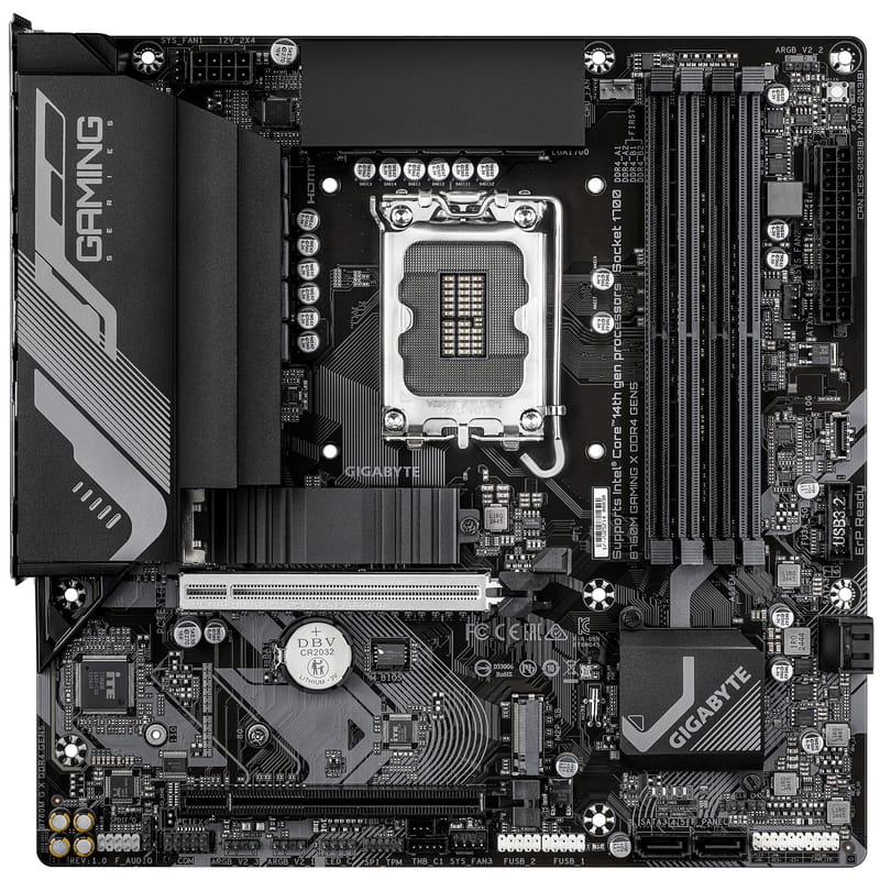 Материнская плата Gigabyte B760M Gaming X DDR4 Gen5 Socket 1700