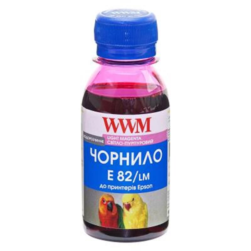Чернила WWM Epson Stylus Photo T50/P50/PX660 (Light Magenta) (E82/LM-2) 100г