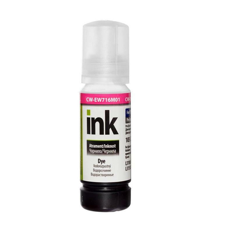 Чернила ColorWay Epson L-7160/7180 (Magenta) (CW-EW716M01) 70мл