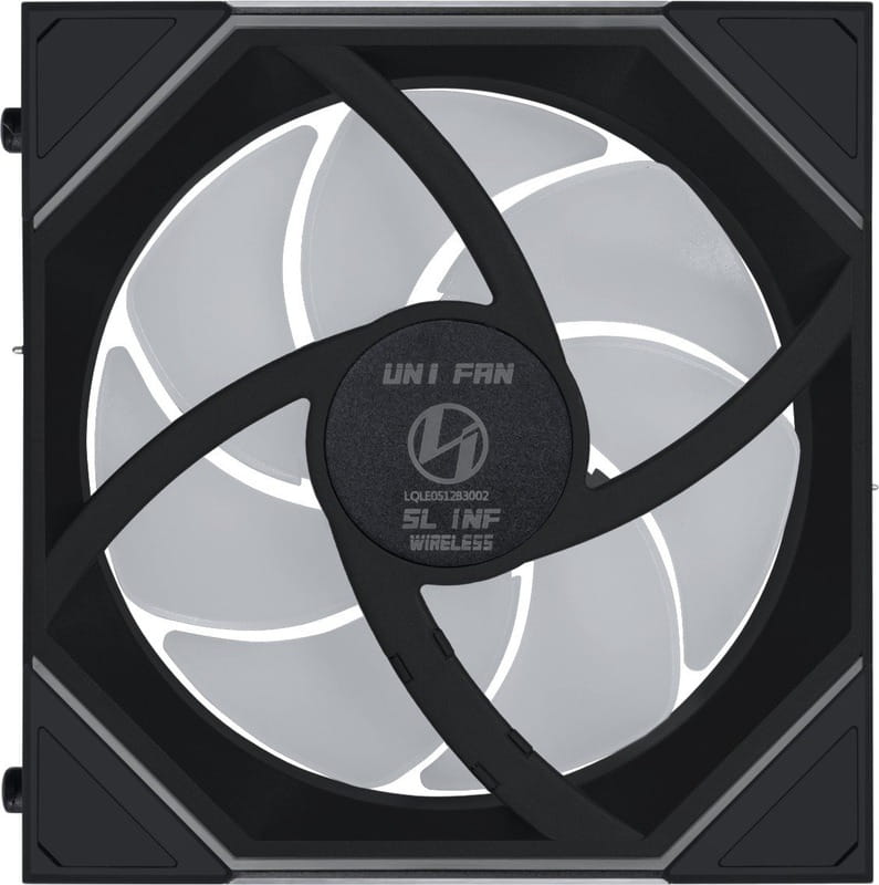 Вентилятор Lian Li Uni Fan SL-INF Wireless 120-3 Reverse Blade Black (G99.12RSLIN1W3B.00)