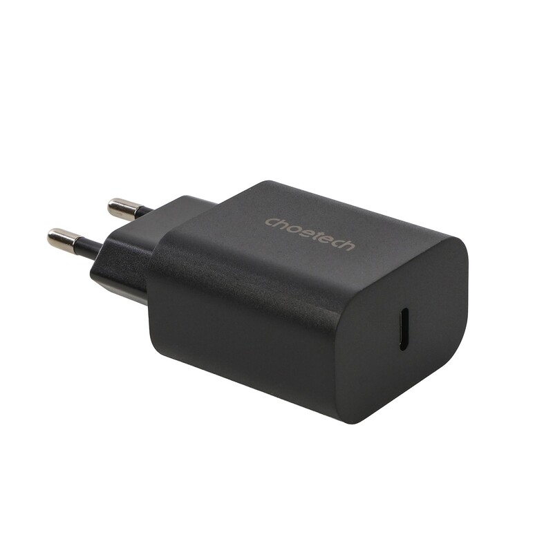 Мережевий зарядний пристрій Choetech (1USBх3A) 25W Black (PD6003-EU-BK)
