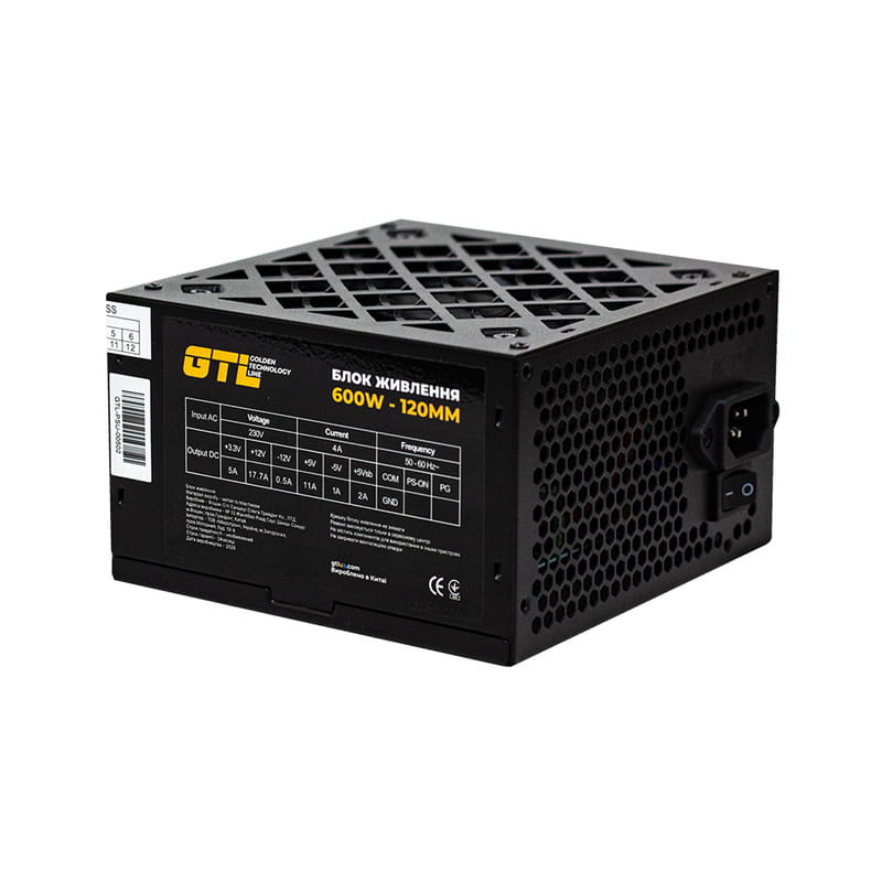Блок питания GTL (GTL-600-120) 600W 120mm