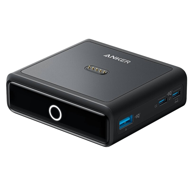 Сетевое зарядное устройство Anker Prime 100W, 2xUSB-C, 1xUSB-A, Pogo pin Black (A1902311)