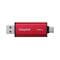 Фото - Накопитель внешний SSD 512GB Kingston Dual Portable Red (SPSD/512GB) | click.ua