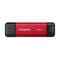 Фото - Накопитель внешний SSD 512GB Kingston Dual Portable Red (SPSD/512GB) | click.ua