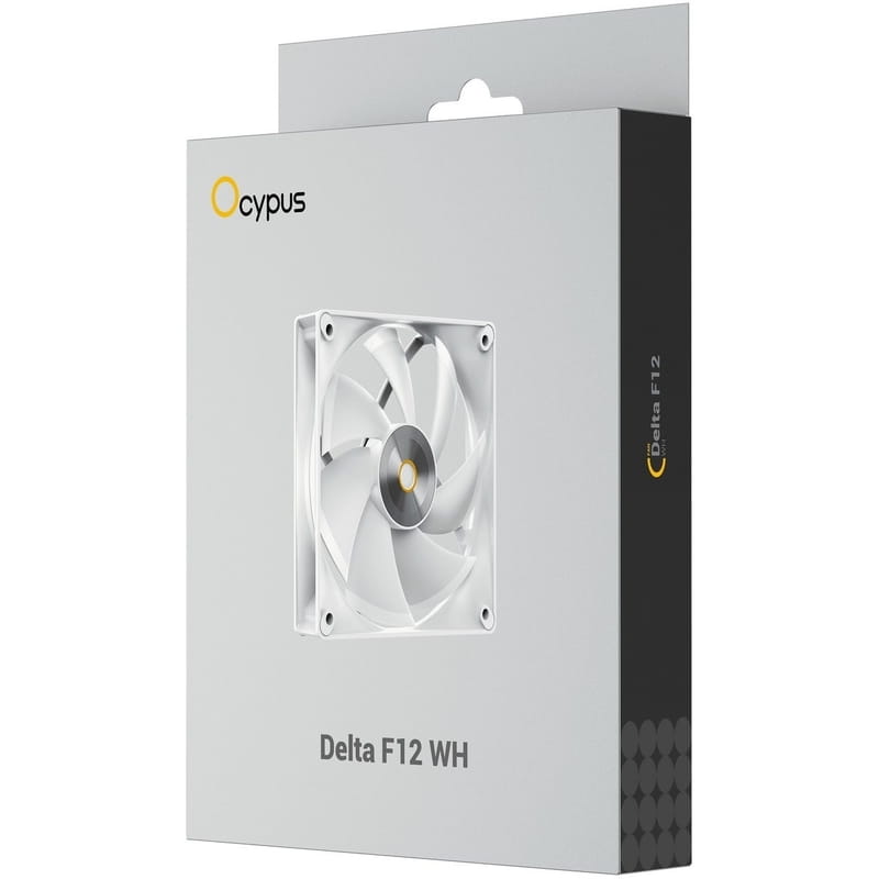 Вентилятор Ocypus Delta F12 White (DELTA-F12-WH1NM00X-GL)