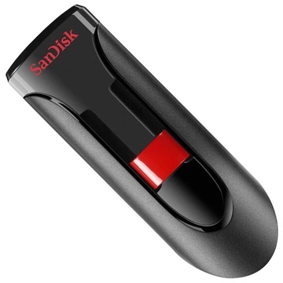 Флеш-накопичувач USB 64GB SanDisk Cruzer Glide (SDCZ60-064G-B35)