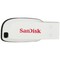 Фото - Флеш-накопичувач USB 16GB SanDisk Cruzer Blade White (SDCZ50C-016G-B35W) | click.ua