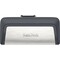 Фото - Флеш-накопичувач USB3.1 64GB Type-C SanDisk Ultra Dual Silver (SDDDC2-064G-G46) | click.ua