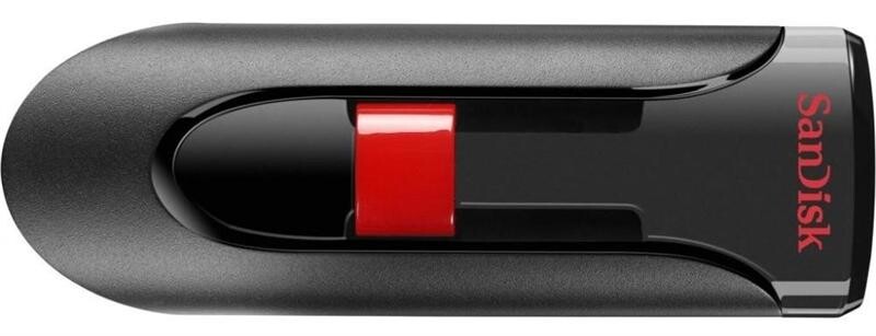 Флеш-накопичувач USB3.0 256GB SanDisk Cruzer Glide Black/Red (SDCZ60-256G-B35)