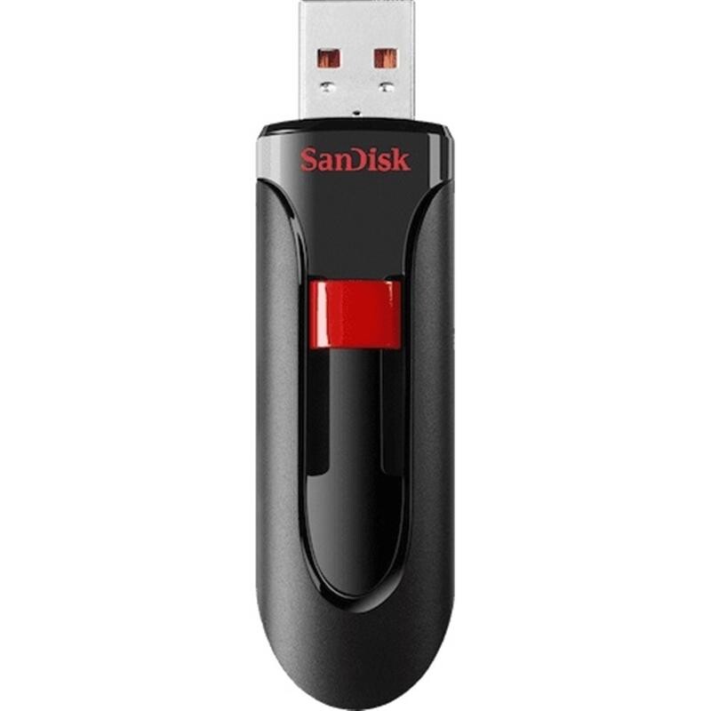 Флеш-накопичувач USB3.0 256GB SanDisk Cruzer Glide Black/Red (SDCZ60-256G-B35)