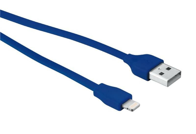 Кабель Trust Urban Flat USB - Lightning 0.2m, Blue (20132)