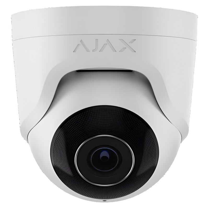 IP-камера Ajax TurretCam (8 Mp/4 mm) White (64929.197.WH1)
