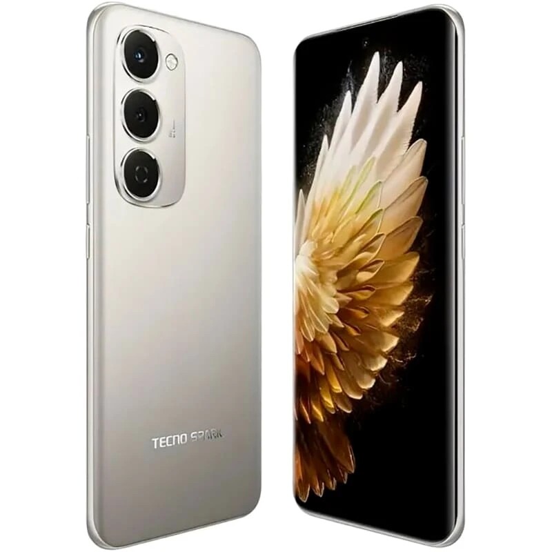 Смартфон Tecno Spark 40 Pro+ (KM7) 8/256GB Moon Titanium (4894947096358)