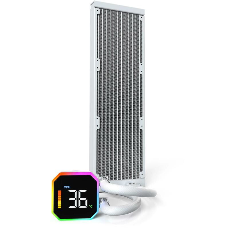 Система водяного охолодження Montech HyperFlow Digital 360 White