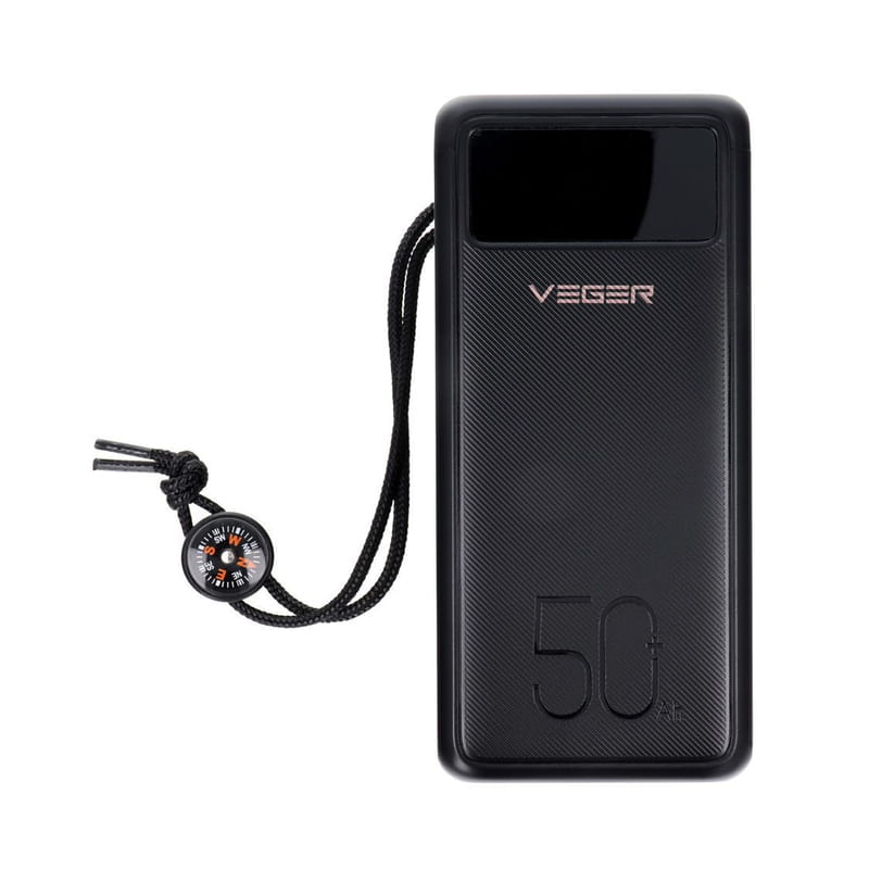 Універсальна мобільна батарея Veger W5001 50000mAh (W5001.black)