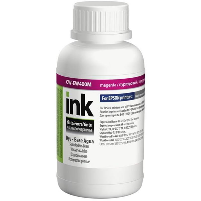 Чернила ColorWay EPSON T26/C91 (Magenta) (CW-EW400M02) 200мл