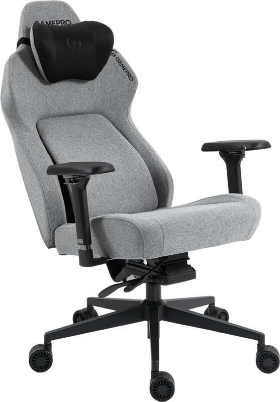 Крісло для геймерів GamePro GC925G Fabric Grey